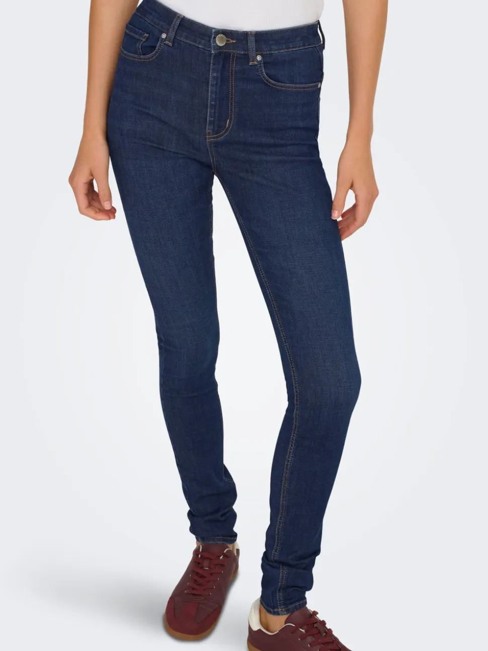 ONPAOLA Wysoka talia Krój skinny Jeans