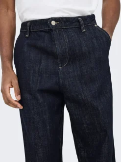 ONSDANI Średni stan Szeroki krój - przycięty Jeans
