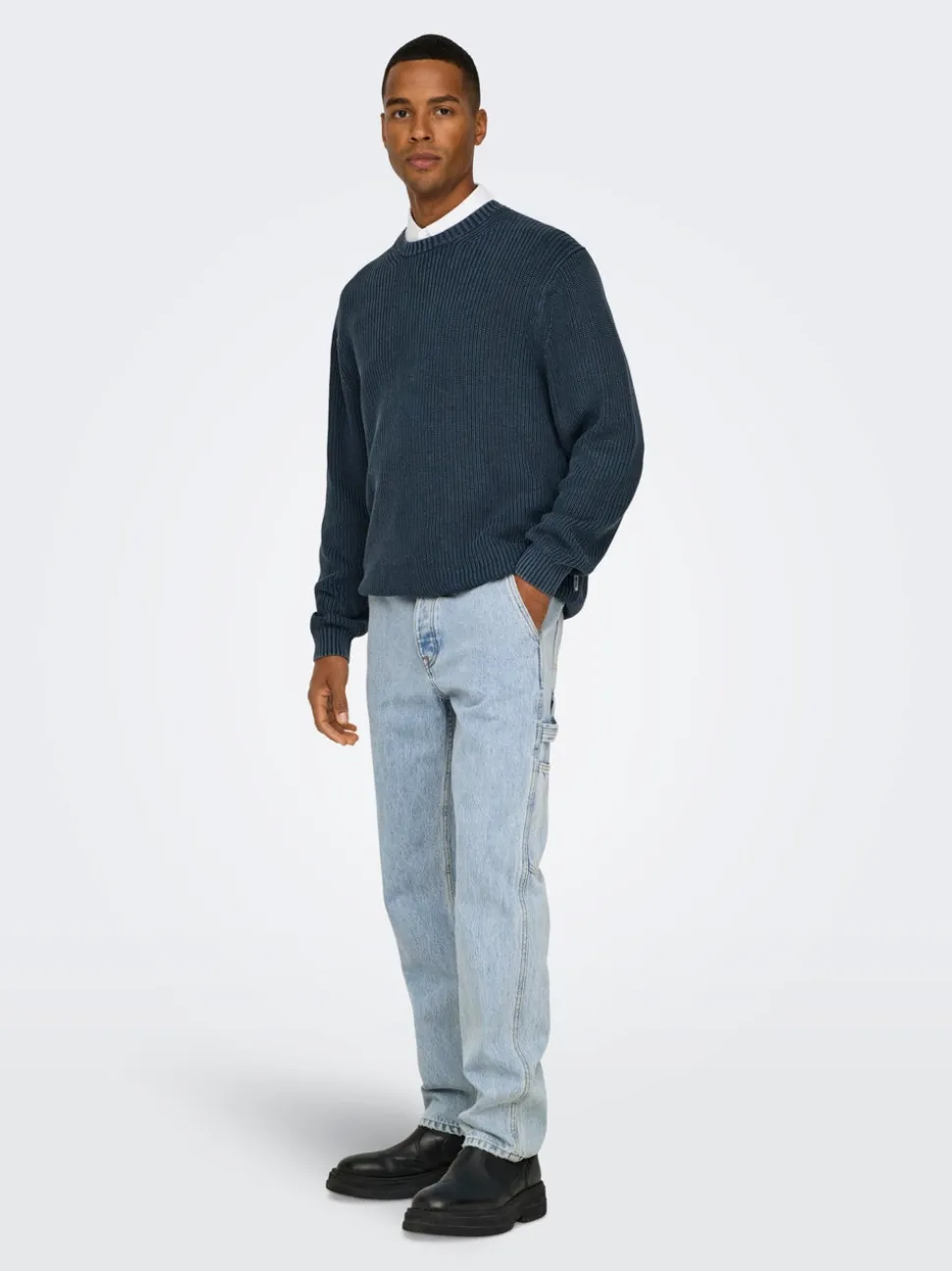 ONSEDGE Średni stan Krój prosty Jeans