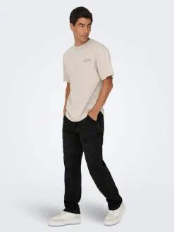 ONSEDGE Średni stan Krój prosty Jeans