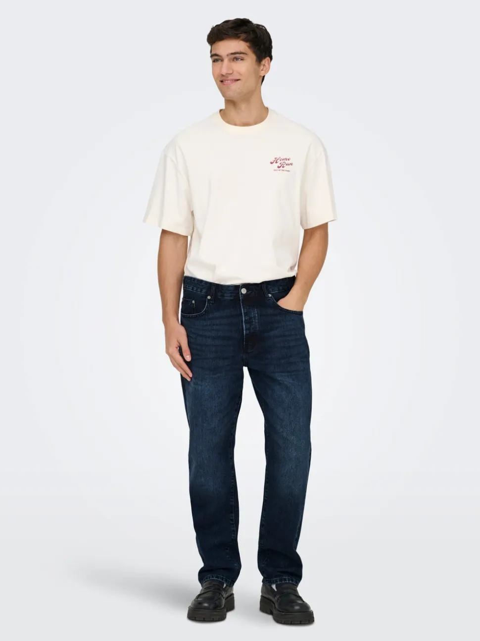 ONSEDGE Średni stan Krój prosty Jeans