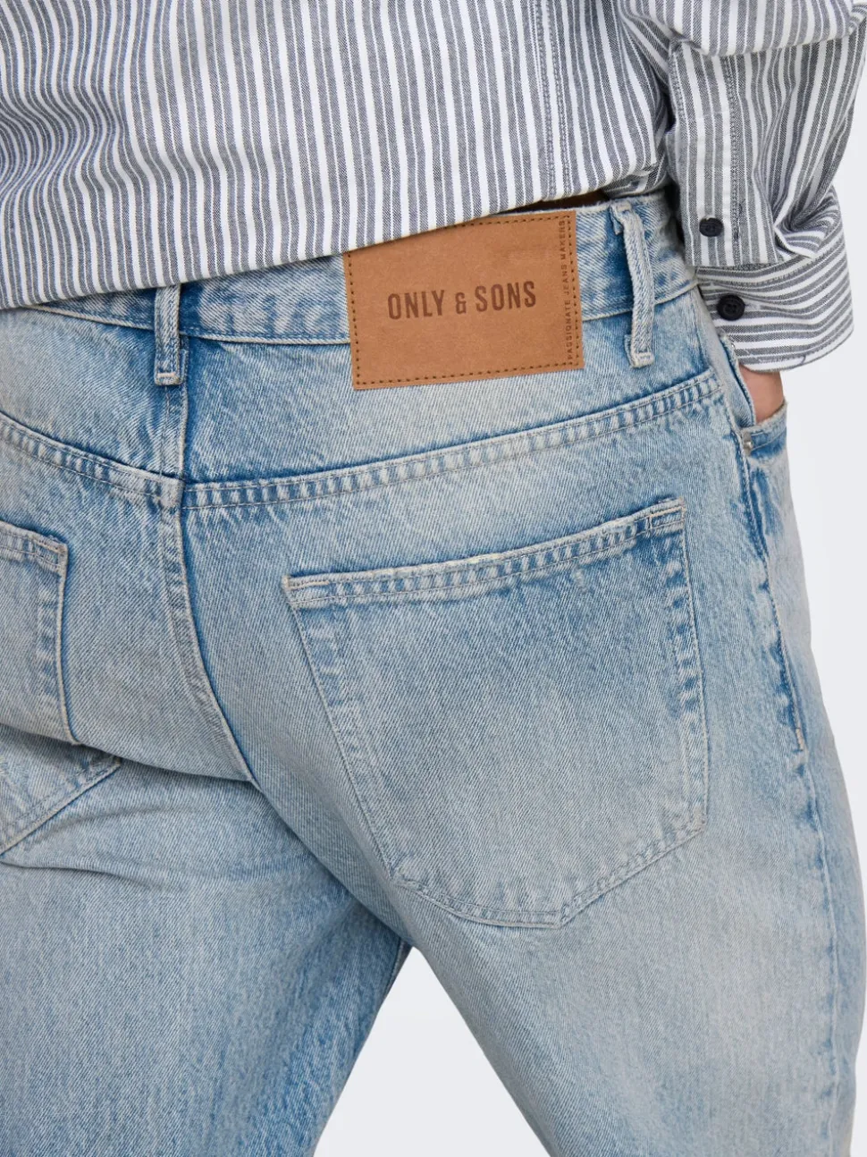 ONSEDGE Średnia talia Krój prosty Jeans