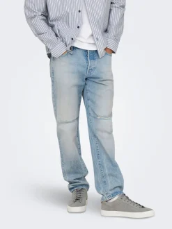 ONSEDGE Średnia talia Krój prosty Jeans