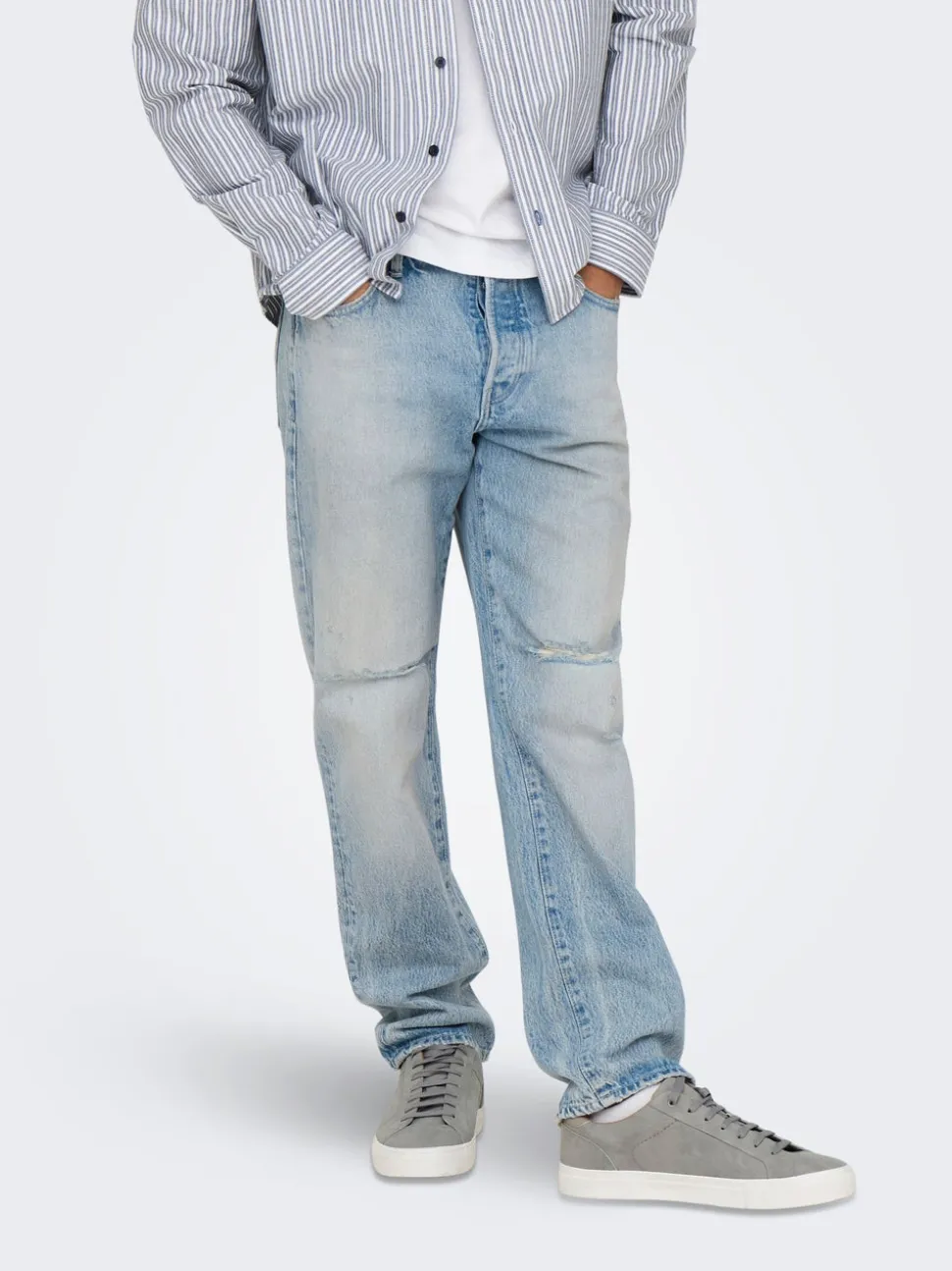 ONSEDGE Średnia talia Krój prosty Jeans
