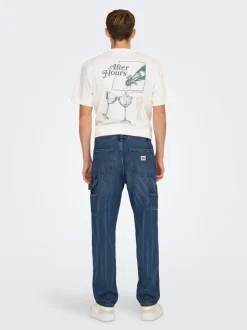 ONSEDGE Średnia talia Krój prosty Jeans