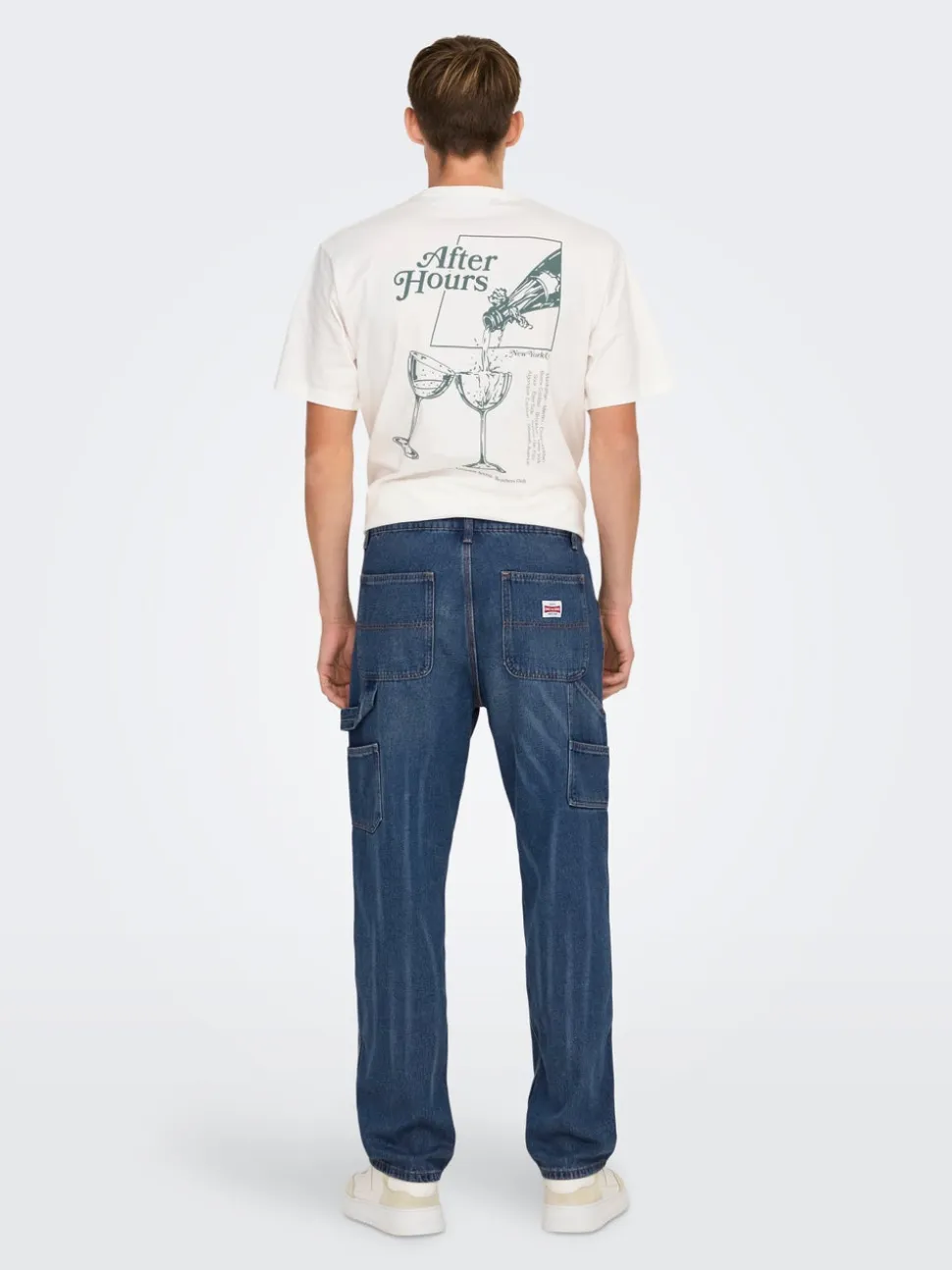 ONSEDGE Średnia talia Krój prosty Jeans