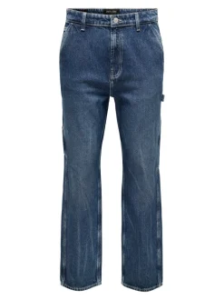 ONSEDGE Średnia talia Krój prosty Jeans