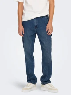 ONSEDGE Średnia talia Krój prosty Jeans