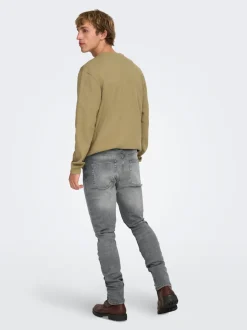 ONSLOOM Niski stan Krój slim Jeans