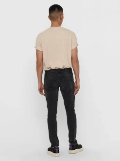ONSLOOM Średnia talia Krój slim Jeans