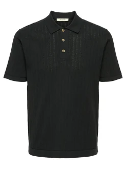 ONSMOON Dzianinowa koszulka polo