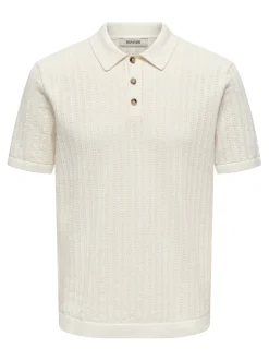 ONSMOON Dzianinowa koszulka polo