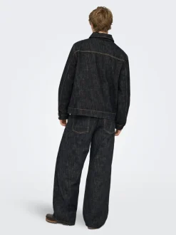 ONSREMI Średni stan Krój wide leg Jeans