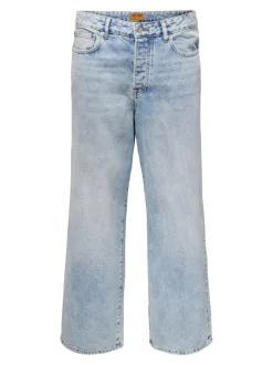ONSREMI Średni stan Krój wide leg Jeans