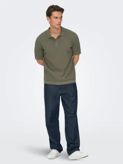 ONSTONY Dzianinowa koszulka polo