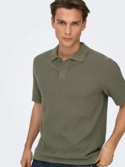 ONSTONY Dzianinowa koszulka polo