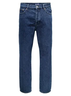 ONSTYE Wysoki stan Luźno dopasowane Jeans