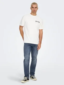 ONSWEFT Średnia talia Krój regularny Jeans