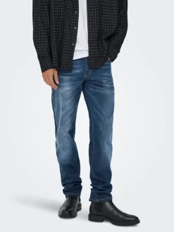 ONSWEFT Średnia talia Krój regularny Jeans