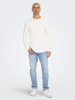 ONSWEFT Średnia talia Krój regularny Jeans