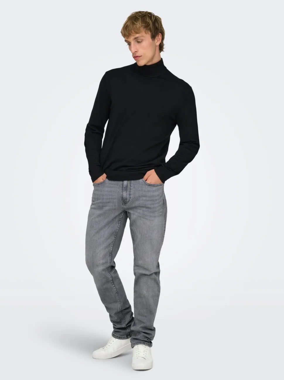 ONSWEFT Średnia talia Krój regularny Jeans