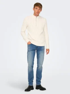 ONSWEFT Średnia talia Krój regularny Jeans