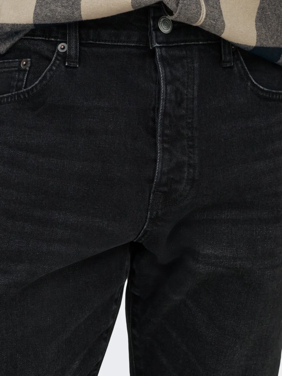ONSYOKE Średni stan Krój tapered Stretch Jeans