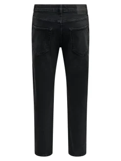 ONSYOKE Średni stan Krój tapered Stretch Jeans