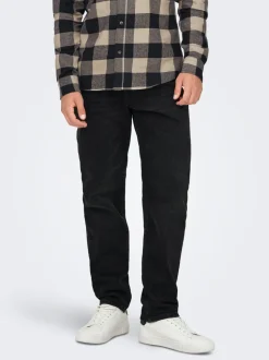 ONSYOKE Średni stan Krój tapered Stretch Jeans