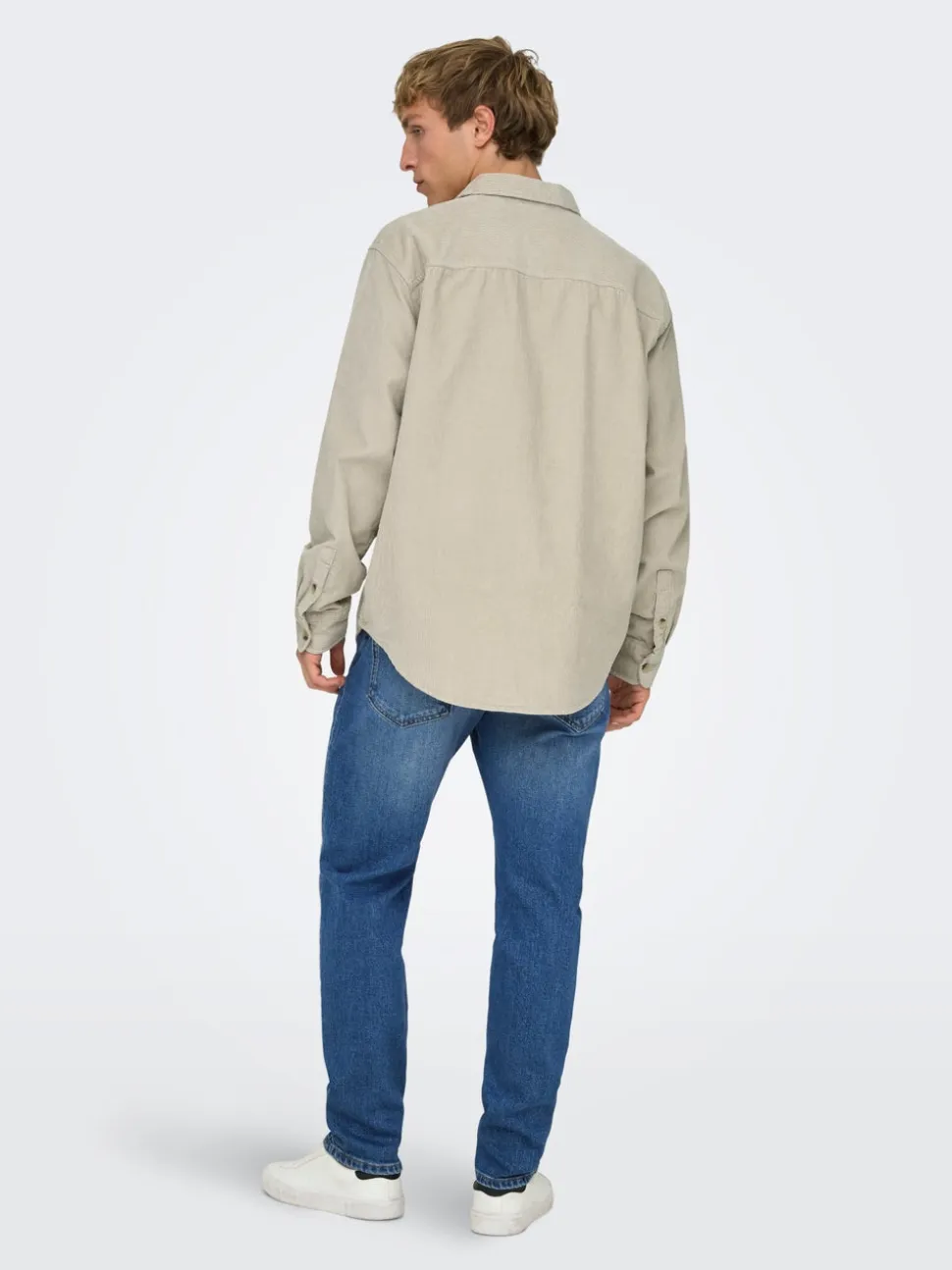 ONSYOKE Średni stan Krój tapered Stretch Jeans
