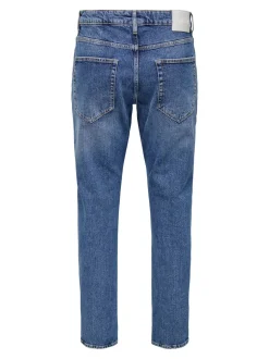 ONSYOKE Średnia talia Krój cropped Jeans