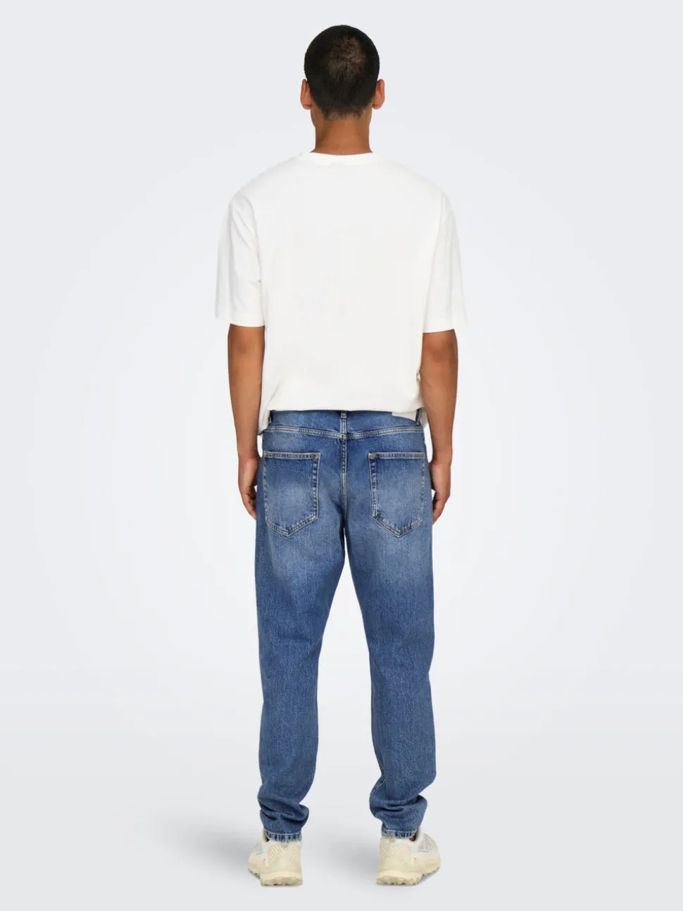ONSYOKE Średnia talia Krój cropped Jeans