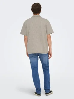 ONSYOKE Średnia talia Krój tapered Jeans