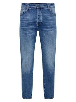 ONSYOKE Średnia talia Krój tapered Jeans
