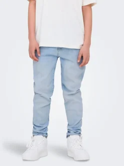 OSJYOKE Średni stan Krój tapered Jeans