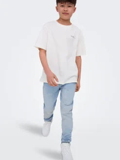 OSJYOKE Średni stan Krój tapered Jeans