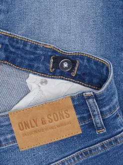 OSJYOKE Średni stan Krój tapered Jeans