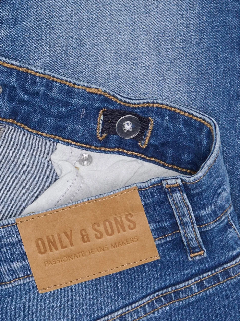 OSJYOKE Średni stan Krój tapered Jeans